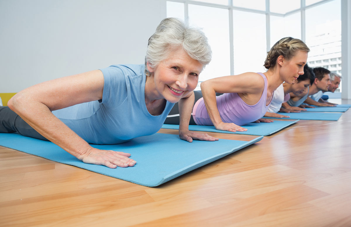 Yoga poses for muscle strengthening - Arthritis WA